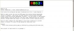 wrzucenie do serwisu sourceforge.net skryptu autorskiego BBS2k
